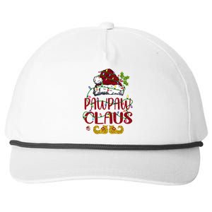 Xmas Lights Matching Family Christmas Santa Pawpaw Claus Gift Snapback Five-Panel Rope Hat