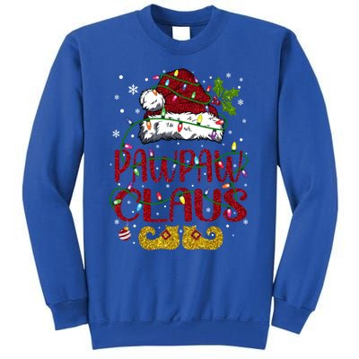 Xmas Lights Matching Family Christmas Santa Pawpaw Claus Gift Tall Sweatshirt