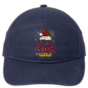 Xmas Lights Matching Family Christmas Santa Pawpaw Claus Gift 7-Panel Snapback Hat