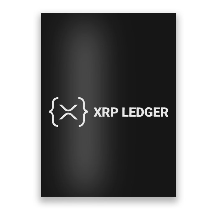 Xrp Ledger Ripple Nano Cold Wallet Cryptocurrency Blockchain Poster