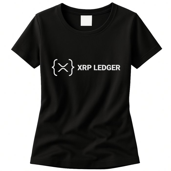 Xrp Ledger Ripple Nano Cold Wallet Cryptocurrency Blockchain Womens T-Shirt