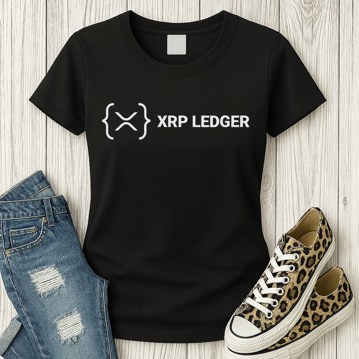 Xrp Ledger Ripple Nano Cold Wallet Cryptocurrency Blockchain Womens T-Shirt