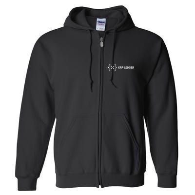 Xrp Ledger Ripple Nano Cold Wallet Cryptocurrency Blockchain Full Zip Hoodie