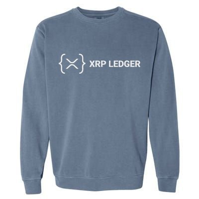Xrp Ledger Ripple Nano Cold Wallet Cryptocurrency Blockchain Garment-Dyed Sweatshirt