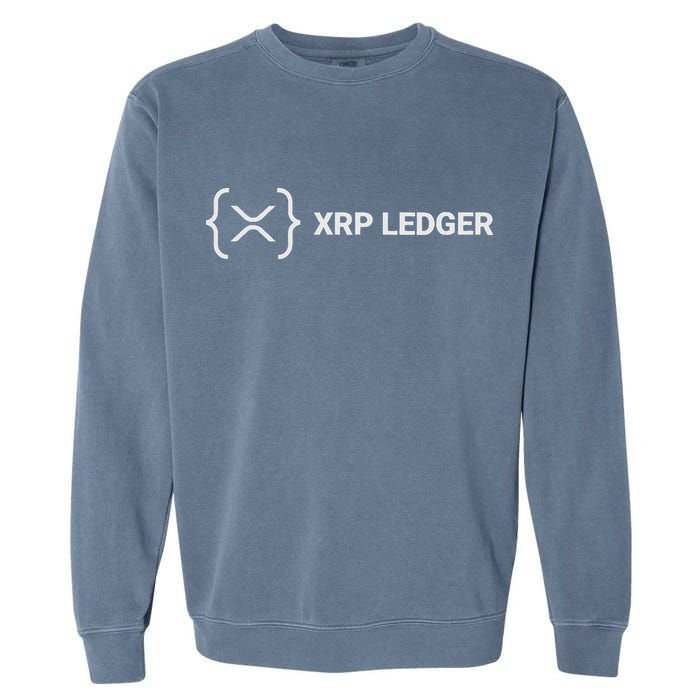 Xrp Ledger Ripple Nano Cold Wallet Cryptocurrency Blockchain Garment-Dyed Sweatshirt