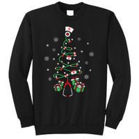 Xmas Lpn Stethoscope Rn Nursing Christmas Tree Nurse Sweatshirt