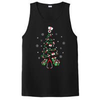 Xmas Lpn Stethoscope Rn Nursing Christmas Tree Nurse PosiCharge Competitor Tank