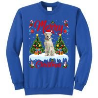 Xmas Lighting Santa Hat Labrador Retriever Dog Christmas Gift Sweatshirt