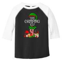 Xmas Lighting Santa Camping RV Christmas The Camping Elf Gift Toddler Fine Jersey T-Shirt