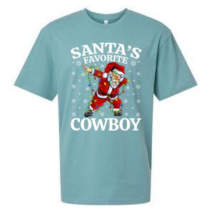 Xmas Lighting SantaS Favorites Cow Christmas Gift Sueded Cloud Jersey T-Shirt