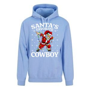 Xmas Lighting SantaS Favorites Cow Christmas Gift Unisex Surf Hoodie