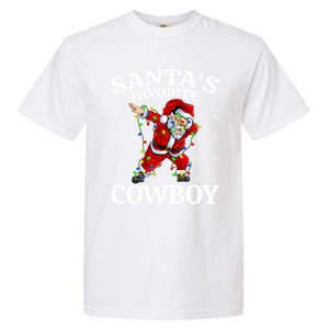 Xmas Lighting SantaS Favorites Cow Christmas Gift Garment-Dyed Heavyweight T-Shirt