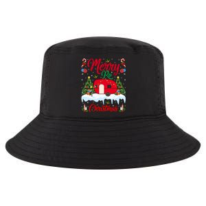 Xmas Lighting Santa Camping Merry RV Christmas Gift Cool Comfort Performance Bucket Hat