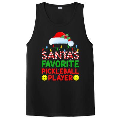 Xmas Lighting SantaS Favorite Pickleball Player Christmas Gift PosiCharge Competitor Tank