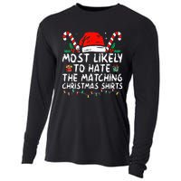 Xmas Likely To Hate Matching Christmas Funny Family Matching Cooling Performance Long Sleeve Crew