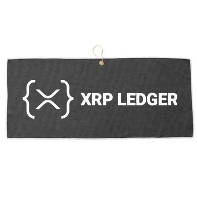 Xrp Ledger Large Microfiber Waffle Golf Towel