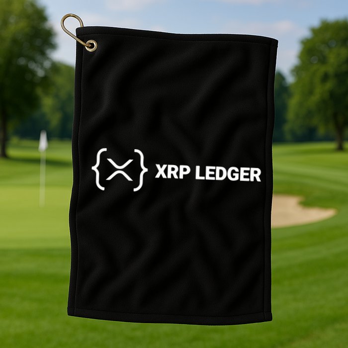 Xrp Ledger Golf Towel
