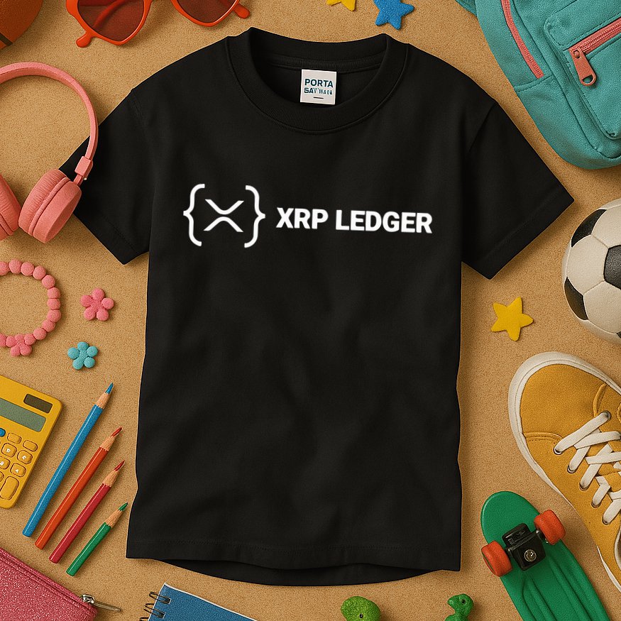 Xrp Ledger Kids T-Shirt
