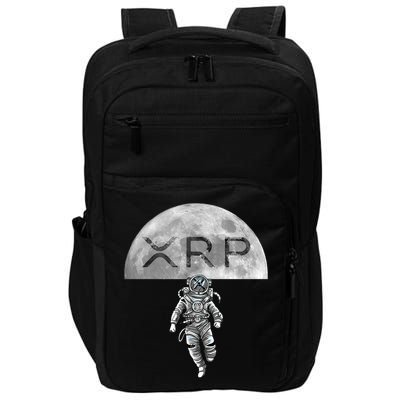 Xrp Moon Astronaut Ripple Cryptocurrency Graphic Cute Gift Impact Tech Backpack