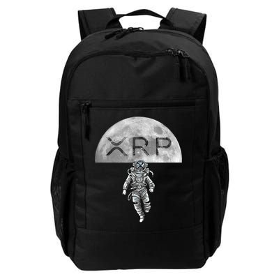 Xrp Moon Astronaut Ripple Cryptocurrency Graphic Cute Gift Backpack