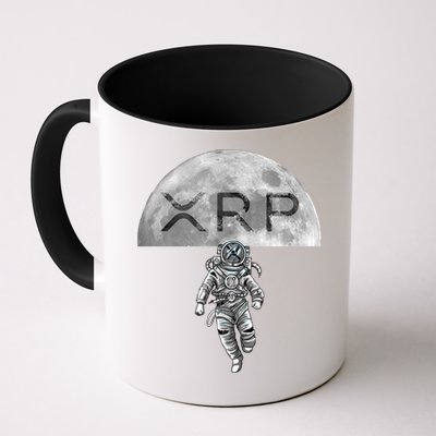 Xrp Moon Astronaut Ripple Cryptocurrency Graphic Cute Gift Mug