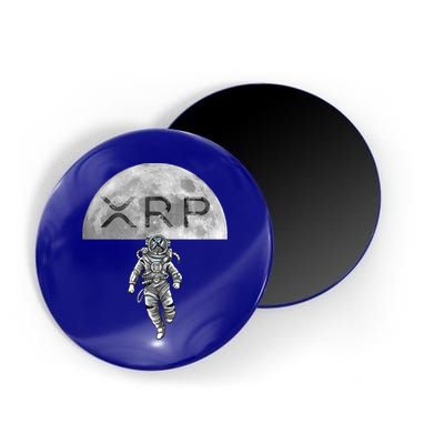 Xrp Moon Astronaut Ripple Cryptocurrency Graphic Cute Gift Magnet