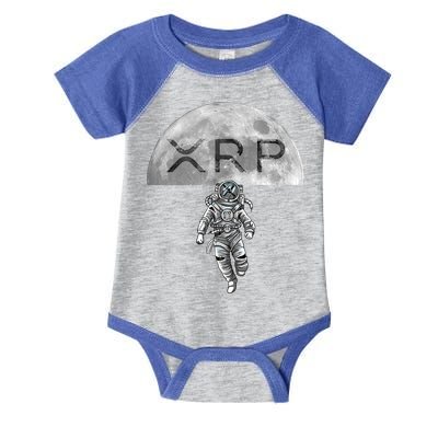 Xrp Moon Astronaut Ripple Cryptocurrency Graphic Cute Gift Infant Baby Jersey Bodysuit