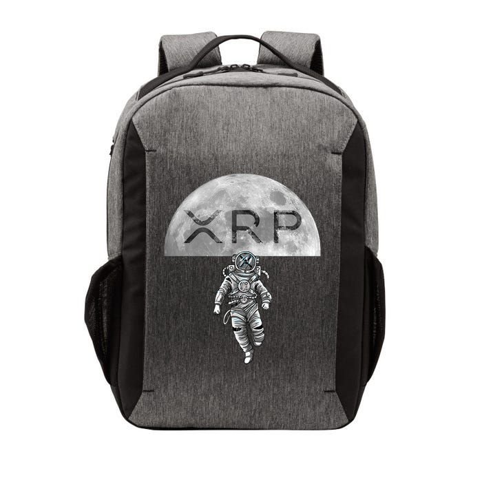 Xrp Moon Astronaut Ripple Cryptocurrency Graphic Cute Gift Vector Backpack