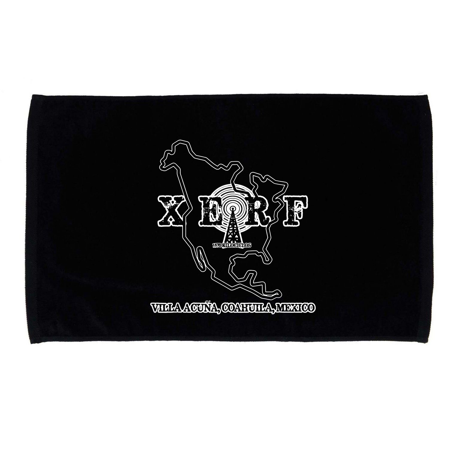 Xerf Mexican Border Blasters Pirate Radio Station Microfiber Hand Towel