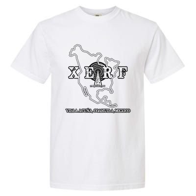 Xerf Mexican Border Blasters Pirate Radio Station Garment-Dyed Heavyweight T-Shirt