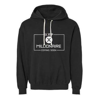 Xrp Millionaire Coming Soon Ripple Xrp Crypto Garment-Dyed Fleece Hoodie