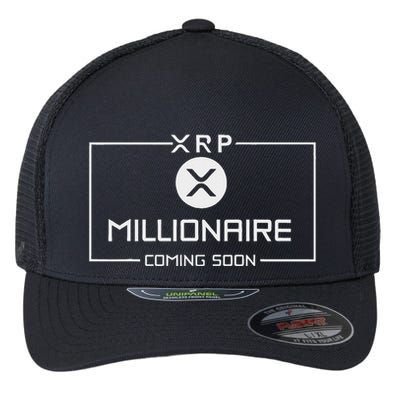 Xrp Millionaire Coming Soon Ripple Xrp Crypto Flexfit Unipanel Trucker Cap