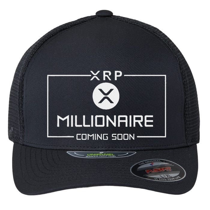 Xrp Millionaire Coming Soon Ripple Xrp Crypto Flexfit Unipanel Trucker Cap