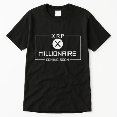 Xrp Millionaire Coming Soon Ripple Xrp Crypto Tall T-Shirt