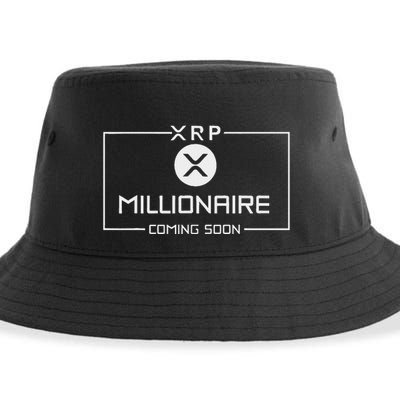 Xrp Millionaire Coming Soon Ripple Xrp Crypto Sustainable Bucket Hat