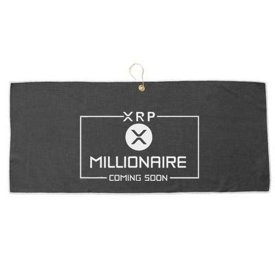 Xrp Millionaire Coming Soon Ripple Xrp Crypto Large Microfiber Waffle Golf Towel