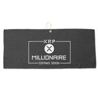 Xrp Millionaire Coming Soon Ripple Xrp Crypto Large Microfiber Waffle Golf Towel
