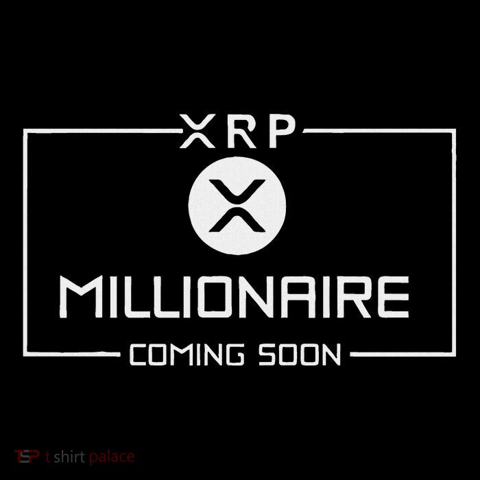 Xrp Millionaire Coming Soon Ripple Xrp Crypto Poster