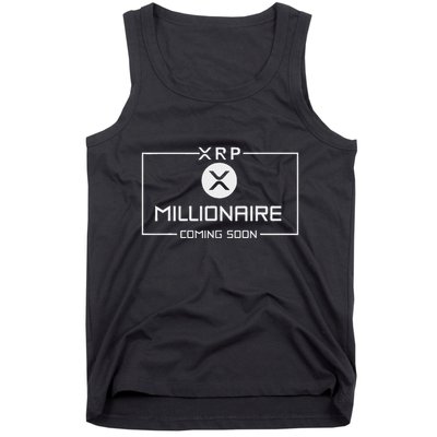 Xrp Millionaire Coming Soon Ripple Xrp Crypto Tank Top