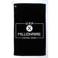 Xrp Millionaire Coming Soon Ripple Xrp Crypto Golf Towel