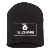 Xrp Millionaire Coming Soon Ripple Xrp Crypto Short Acrylic Beanie