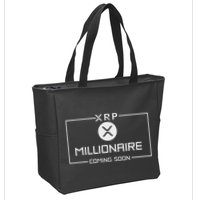 Xrp Millionaire Coming Soon Ripple Xrp Crypto Zip Tote Bag