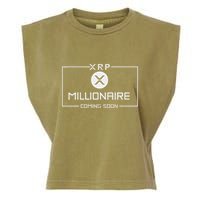 Xrp Millionaire Coming Soon Ripple Xrp Crypto Garment-Dyed Women's Muscle Tee