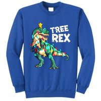 X Mas Christmas Trex Tyrannosaurus Christmas Tree Rex Gift Sweatshirt