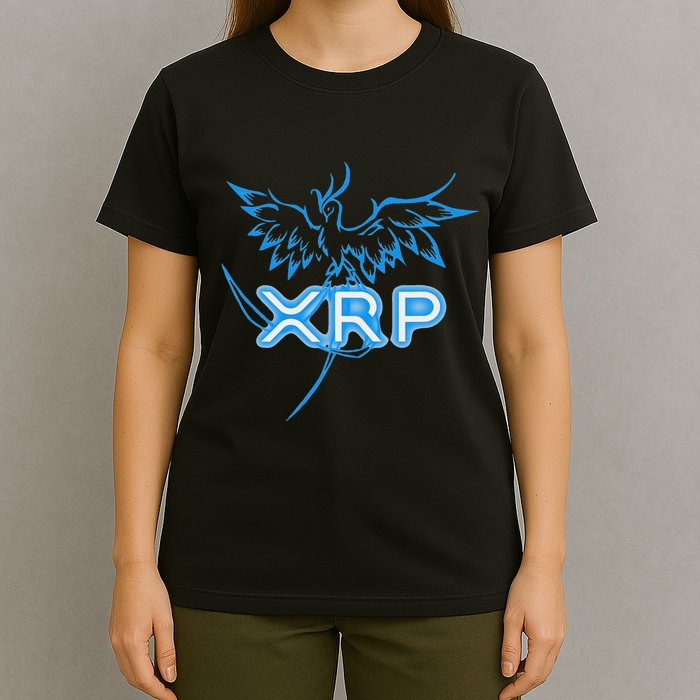 Xrp Merchandise Cryptocurrency Gift Blockchain Crypto T-Shirt