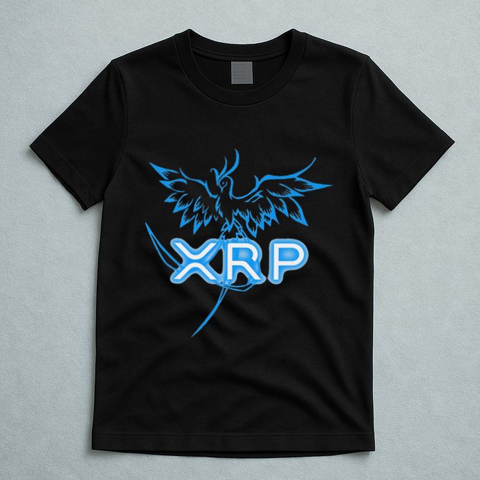 Xrp Merchandise Cryptocurrency Gift Blockchain Crypto T-Shirt