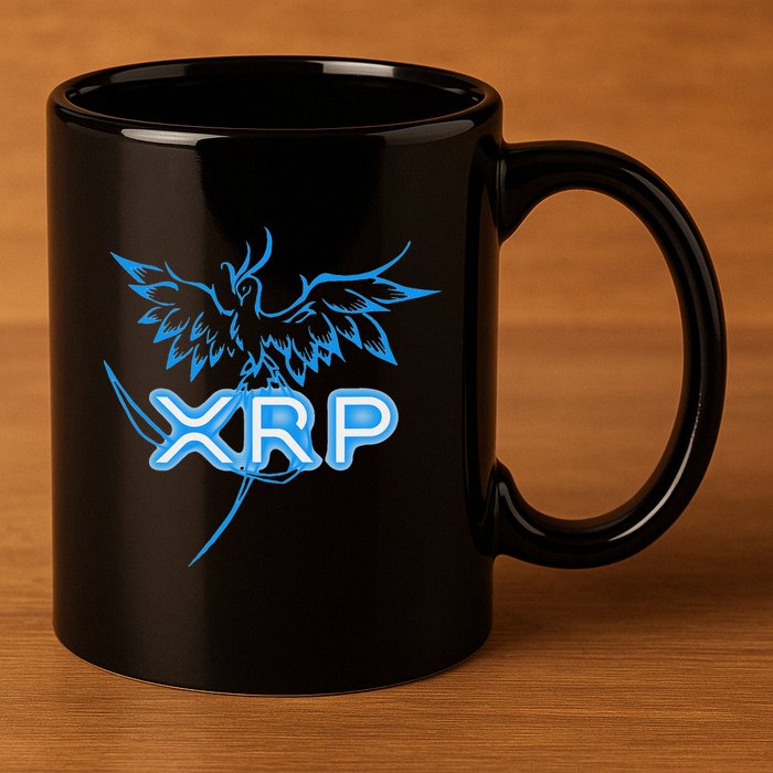 Xrp Merchandise Cryptocurrency Gift Blockchain Crypto 11oz C Handle Ceramic Mug