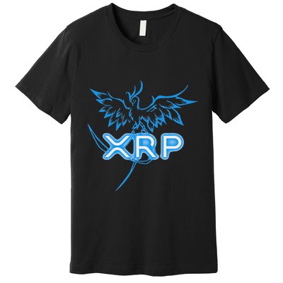 Xrp Merchandise Cryptocurrency Gift Blockchain Crypto Premium T-Shirt