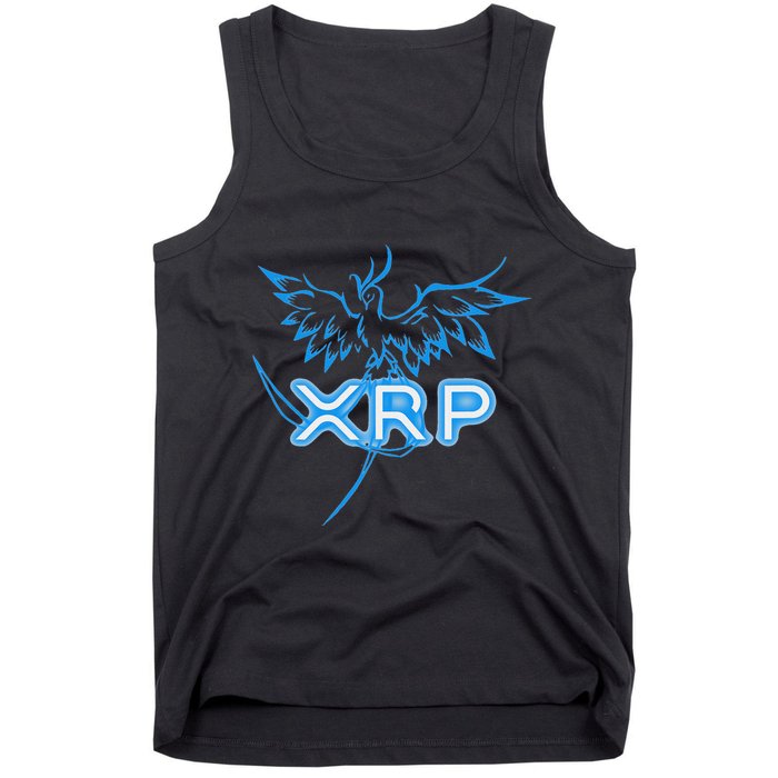 Xrp Merchandise Cryptocurrency Gift Blockchain Crypto Tank Top