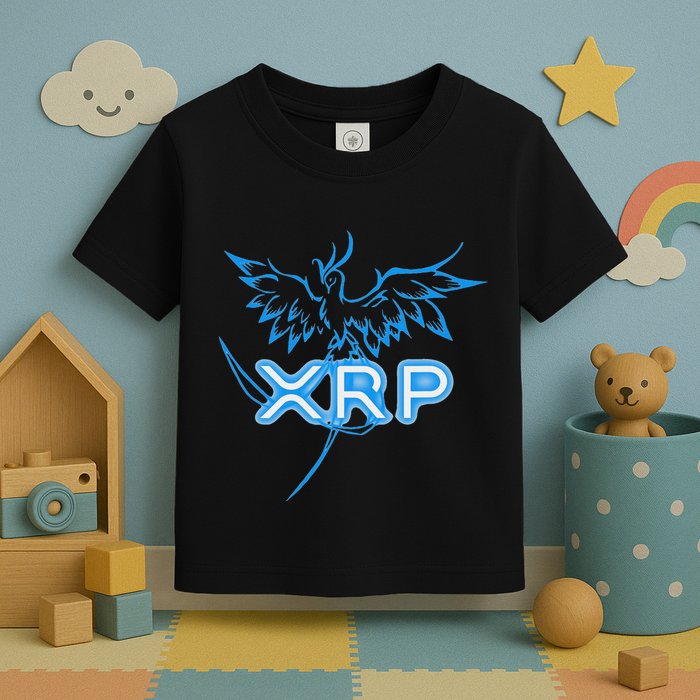 Xrp Merchandise Cryptocurrency Gift Blockchain Crypto Toddler T-Shirt